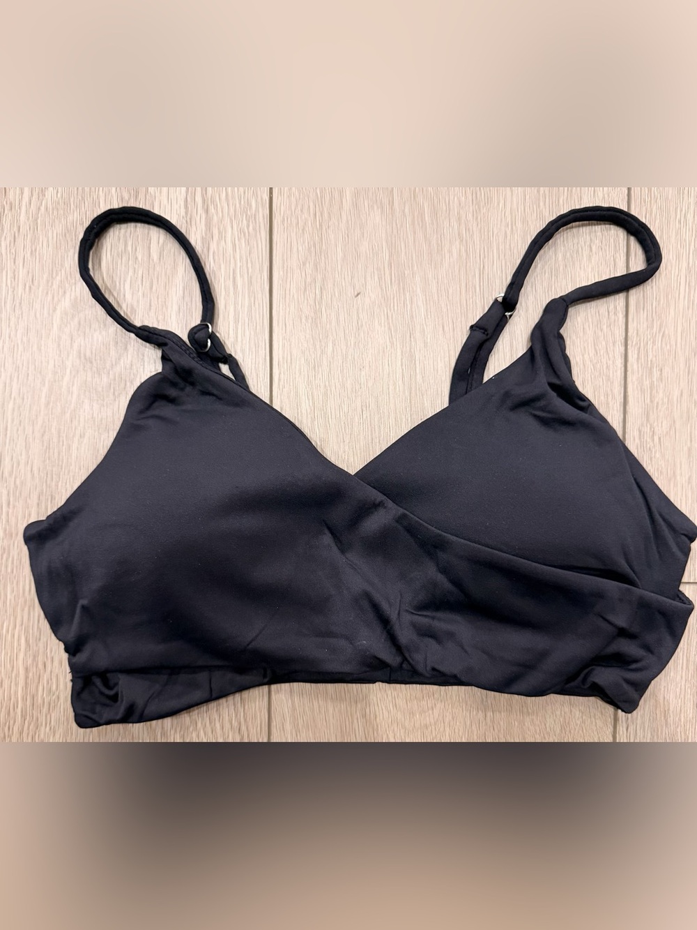 New- Black Wireless Bralette - Jr Women Size large - Intimates & Sleepwear